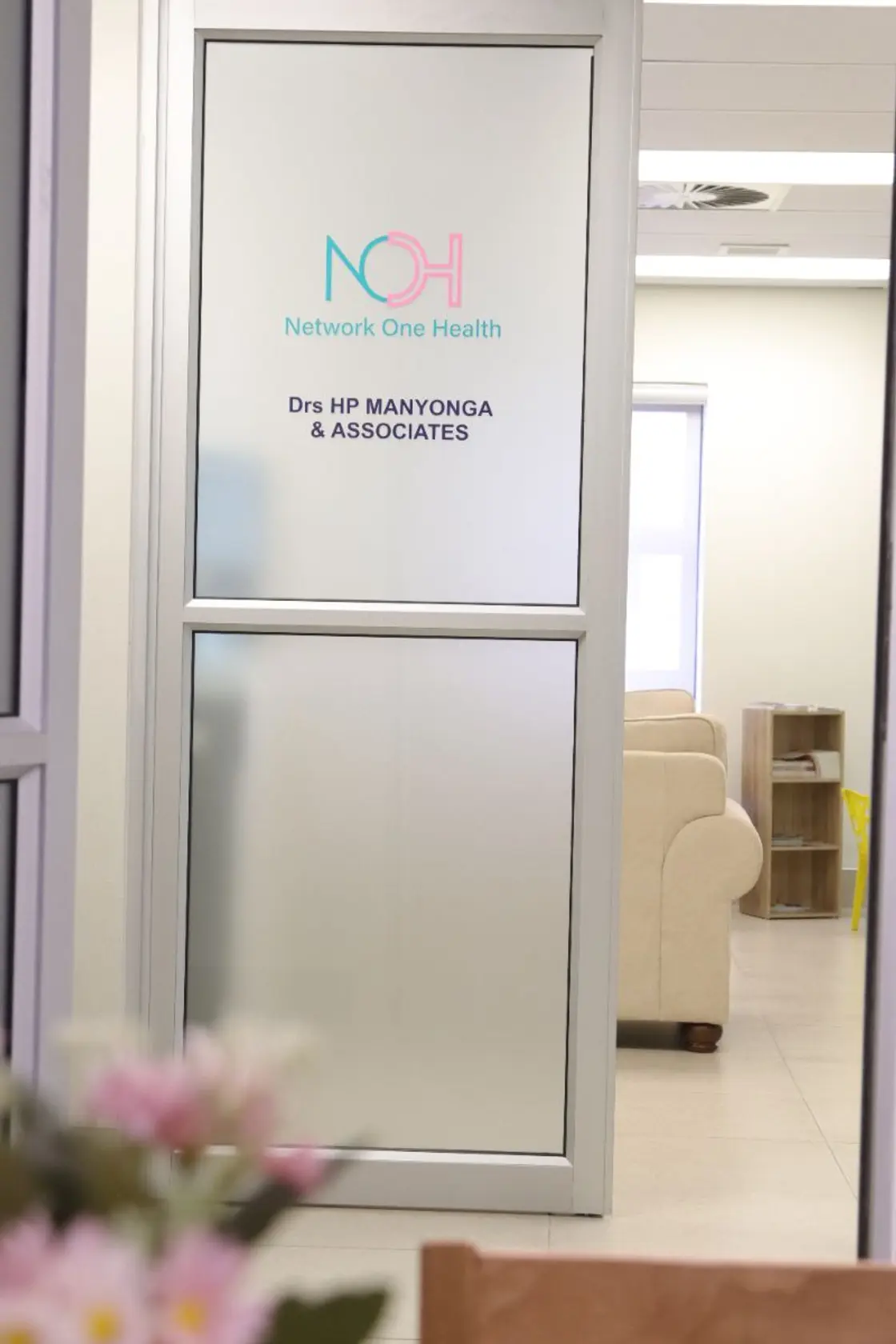 Entrance to a Network One Health consulting site
