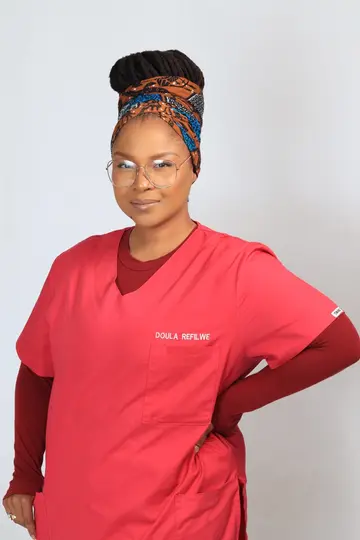 Refilwe Moiloa, Pretoria administrator and doula